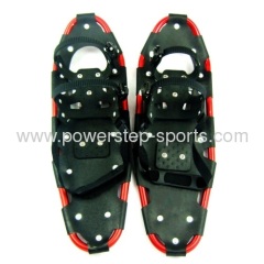 Black and red border anti-slip snow shoes