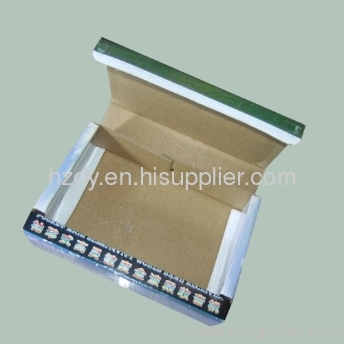 Single layer corrugated carton box for radio receiver