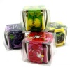 Glass Cube Home Candle Holder