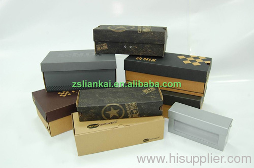 Shoe boxes, Paper package box, Corrugated paper box, High quality paper box, Kraft paper box