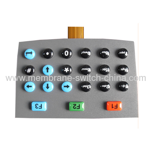 Epoxy resin membrane keyboard/membrane switch key/membrane button