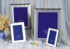6&quot; x 8&quot; metal sliver plated photo frame