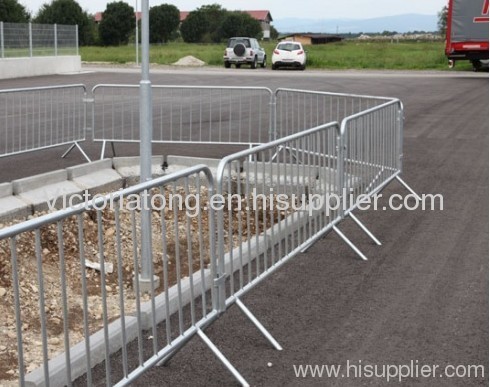 Temporary Fence in the Street