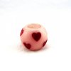 Red Heart Ball Craft Candle (RC-263)