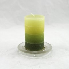 Green Pillar Craft Candle (RC-278)