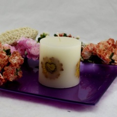 Dasiy Pillar Craft Candle (RC-487)