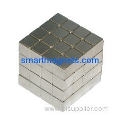 N35 cube Sintered neodymium Magnet