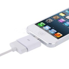 30 Pin Female to Lightning 8 Pin Male Adapter for iPhone 5, iPad mini, iTouch 5
