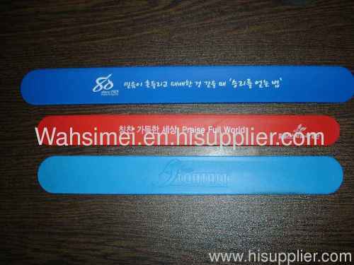 Fashion silicone wristbands for promotional gift