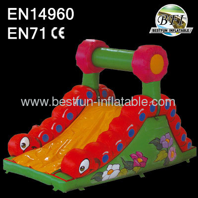 Blow up small inflatable slides
