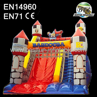 Wounderful Kids Inflatable Dry Slide