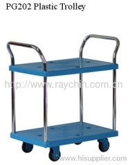 plastic platform trolley