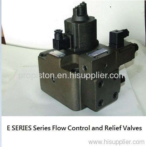 E Series Flow Control and Relief Valves