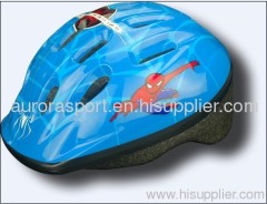 Sport helmet with EPS In-mold shell construction for kids