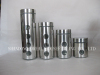 polished steel glass canisters and jars