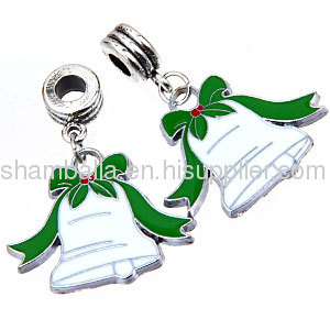 european Christmas Jingle Bells Charm Wholesale