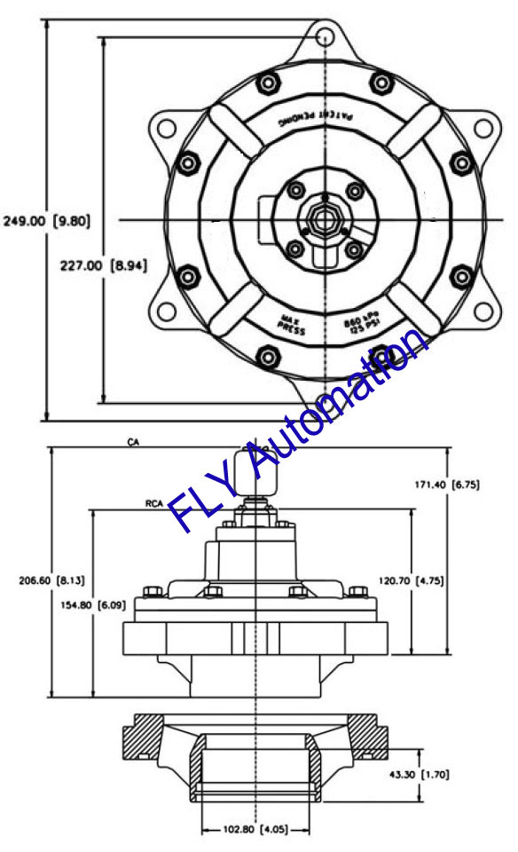 CA102MM RCA102MM Goyen 4Pulse valve