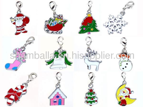 european Christmas Snowflakes Charm Wholesale