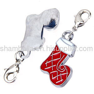 european Christmas Stockings Charm Wholesale