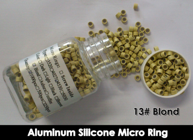 Blond Screw Micro Ring