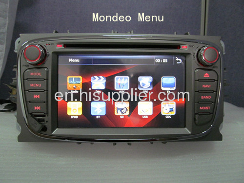 7Ford Focus or S-max or Mondeo DVD Player GPS Navigation RadioAM/FM/RDS USBSD IPOD BT Canbus CD HD TFT-LCDTouchscreen