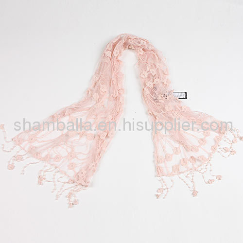 Fashion Lace Pashmina ladies Shawl and Scarves Knitted Scarf for women