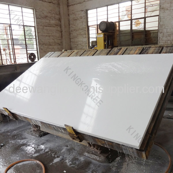 hight quality white quartz stone slab