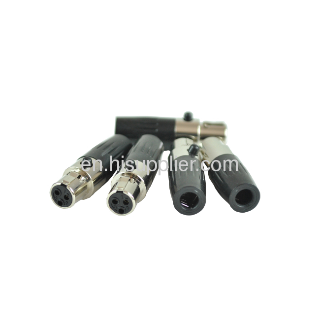 3-Pin female XLR connector MINI XLR