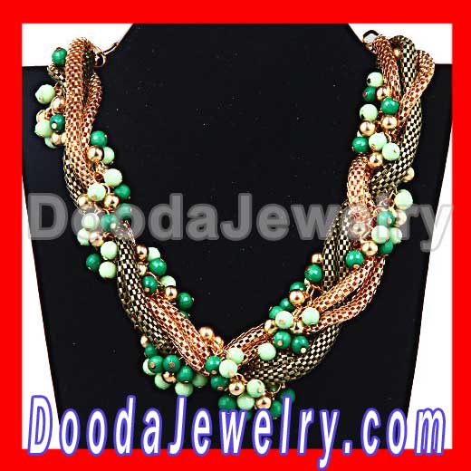 Handmade Beaded Chain Choker Necklace Designs Wholesale