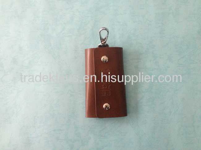 cheap leather car key case