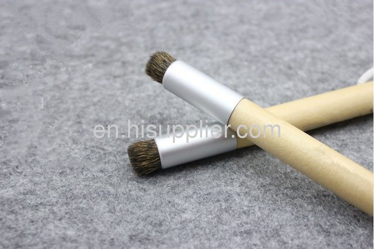Professional Mini Face cleaning brush with wooden handle