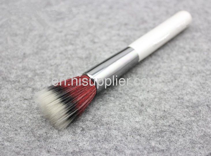 Professional triple color Synthetic hair Contour Brush