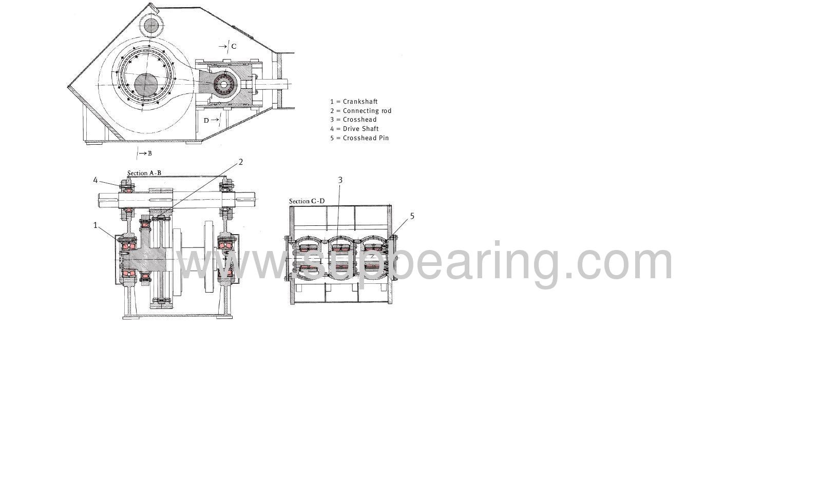 G2792B MUD PUMP BEARING