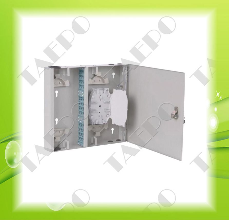 Indoor 24 fibers FC Wall mounted ODF with dismountable patch panels