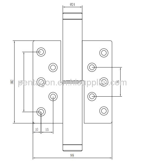 hydraulic auto close door hinge