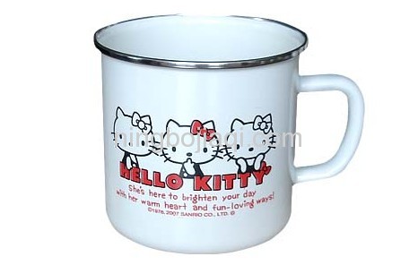 enamel mug