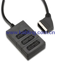 Scart Splitter 3-Way 