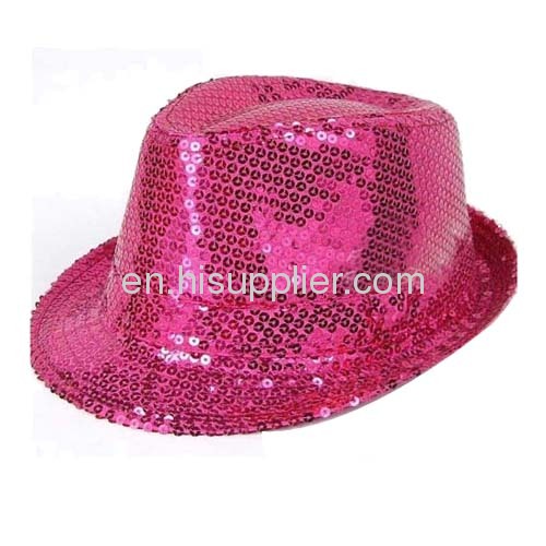 Plastic flakelet Fedora hatsshine 