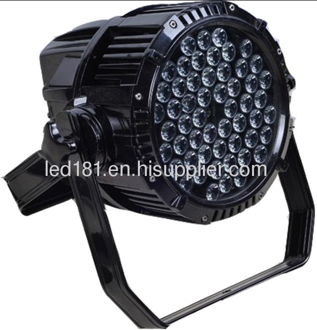 54X1W led water proof lighting/ led waterproof par light