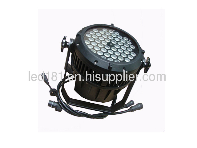 54X1W led water proof lighting/ led waterproof par light