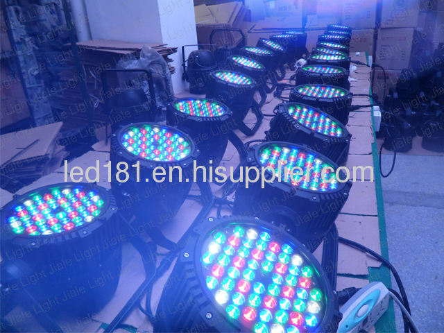 54X1W led water proof lighting/ led waterproof par light