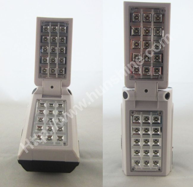 Folding 15+15LED Rechargeable led emergency light