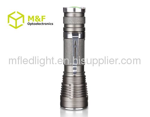 Aluminum high power Cree XRE Q5 led hand light 