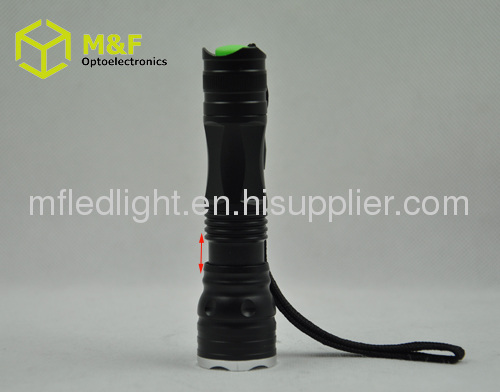 Strong powerCREE XML T6 LEDRechargeable small torch zoom led torch 