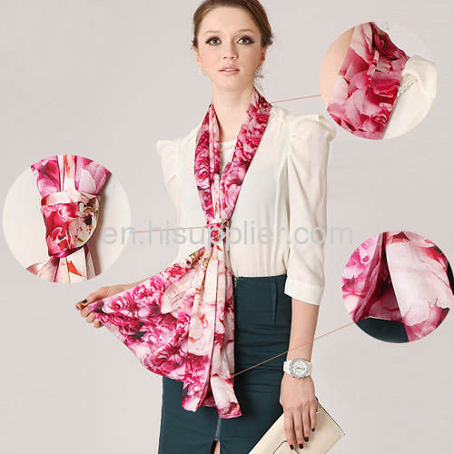 2013 Trendy Fashion Luxury Designer Silk Shawls And Scarves