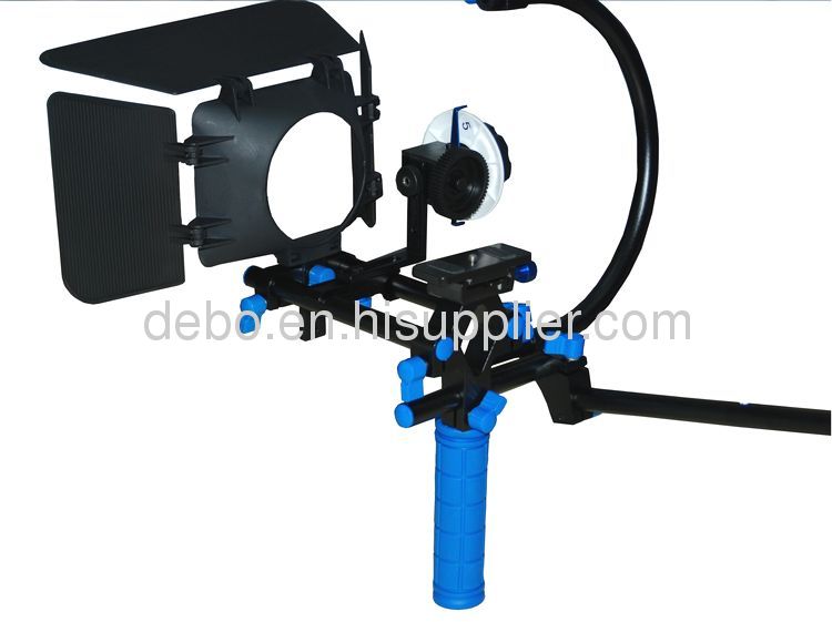 NEW DSLR Rig Hand & Shoulder Rig RL-00 +follow focus+matte box+ c frame 