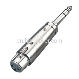 3PINXLR femaleto 1/4connector ADT015