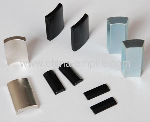 Custom Powerful Rare Earth Sintered NdFeB Magnets for Servo Motors, hardware grade N35AH