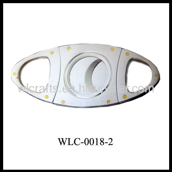 double blade plastic cigar cutter with various color