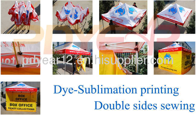 outdoor display pop up tent